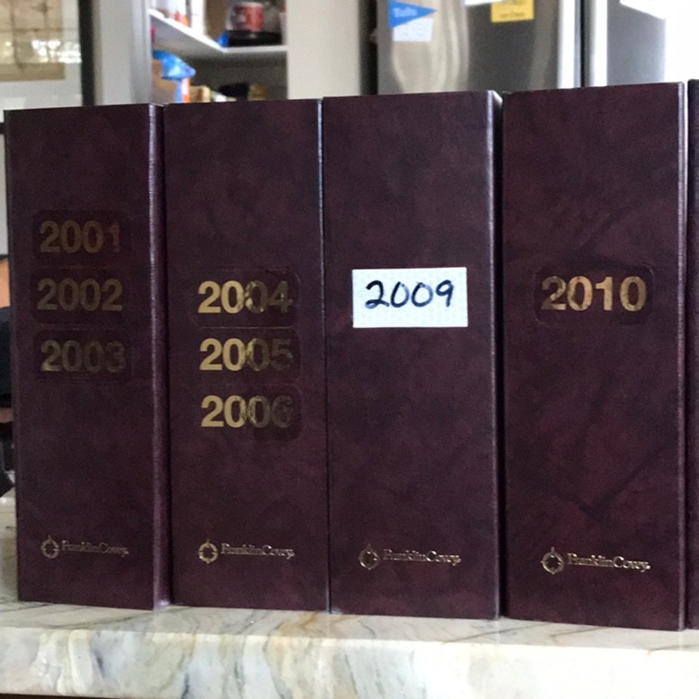 One Franklin Covey Storage Binder - Classic size.